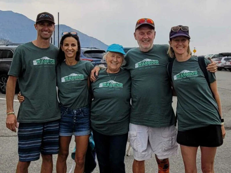 Be Warrior Challenge Hikers