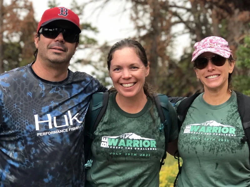 Be Warrior Challenge Hikers