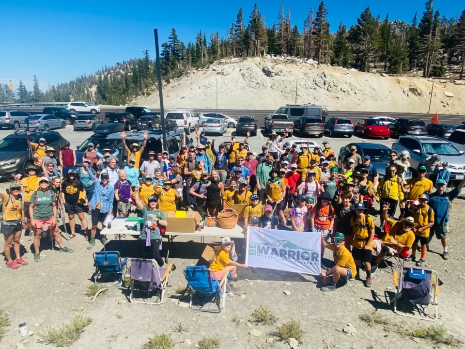 Be Warrior Challenge Hike Group Photo