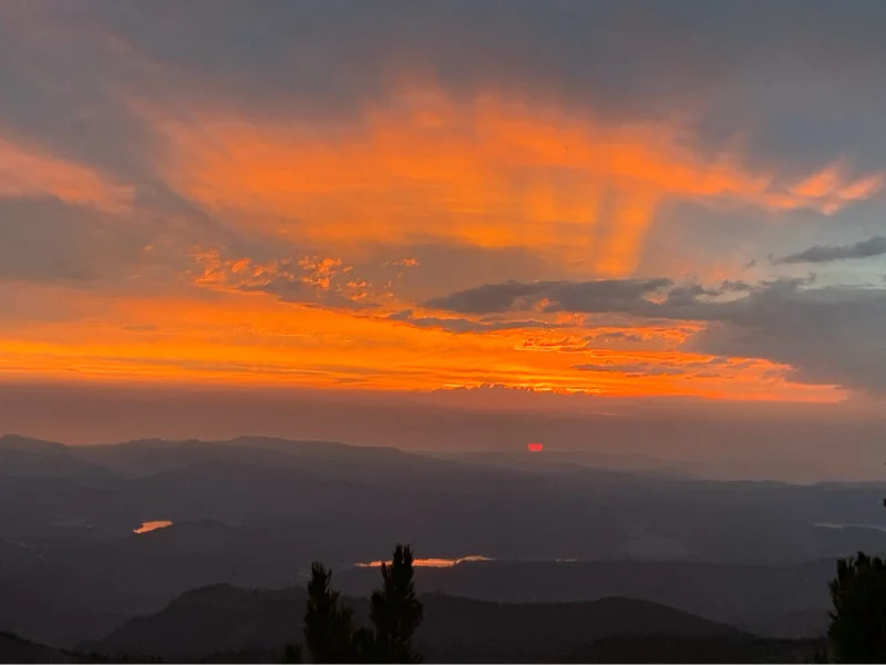 Mount Rose Summit Sunset