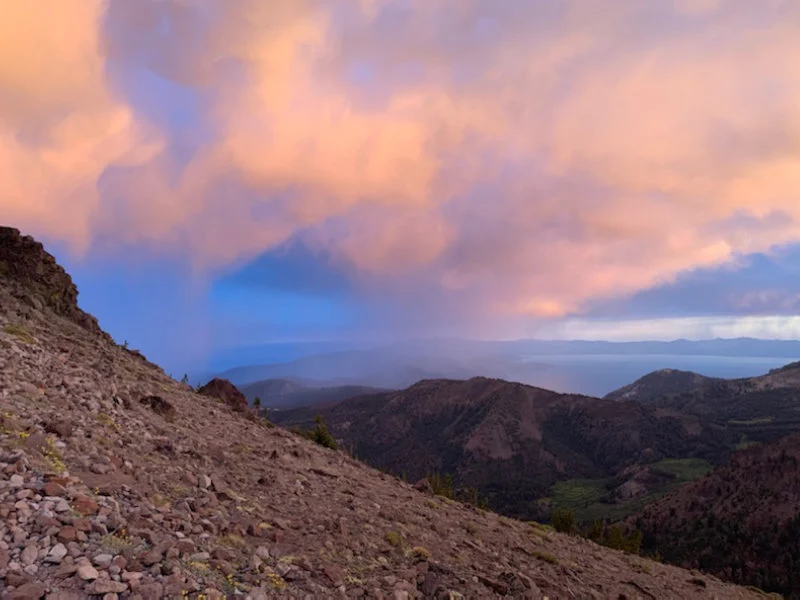 View from Top of Mount Rose Nevada